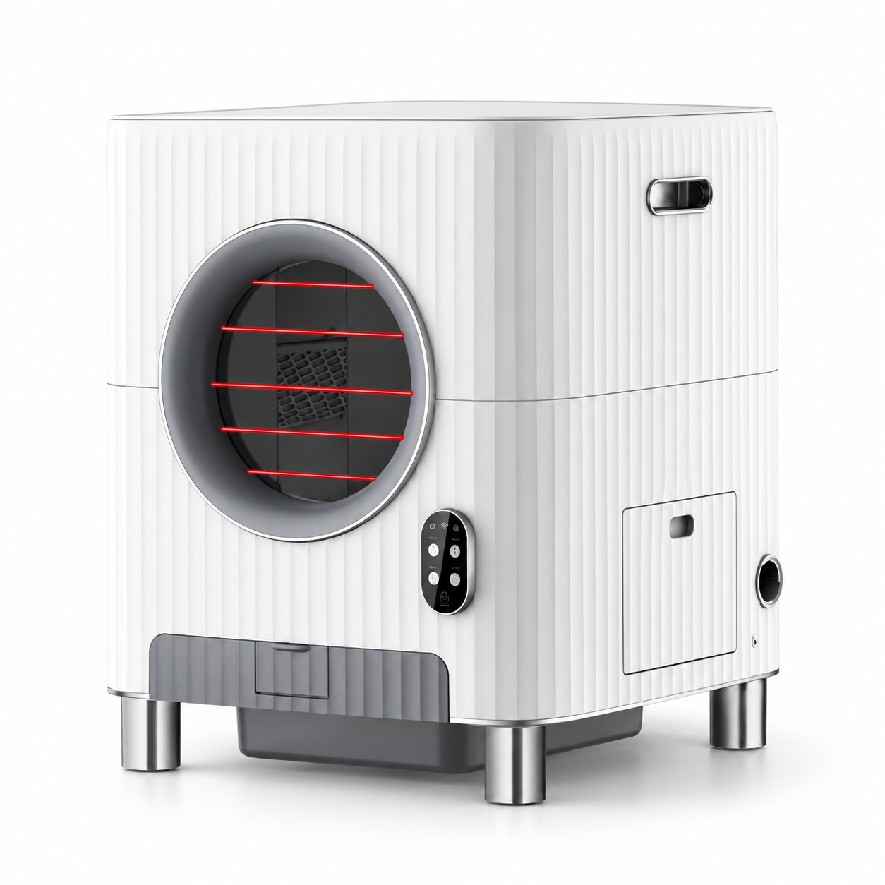 Smart automatic cat litter box