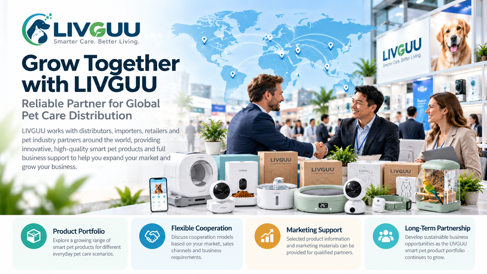 Grow Together with LIVGUU – Smart Pet Product Distributor Partnership